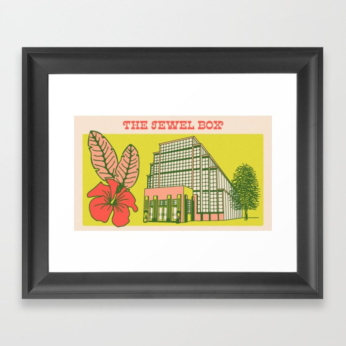 Jewel Box St. Louis Framed Art Print