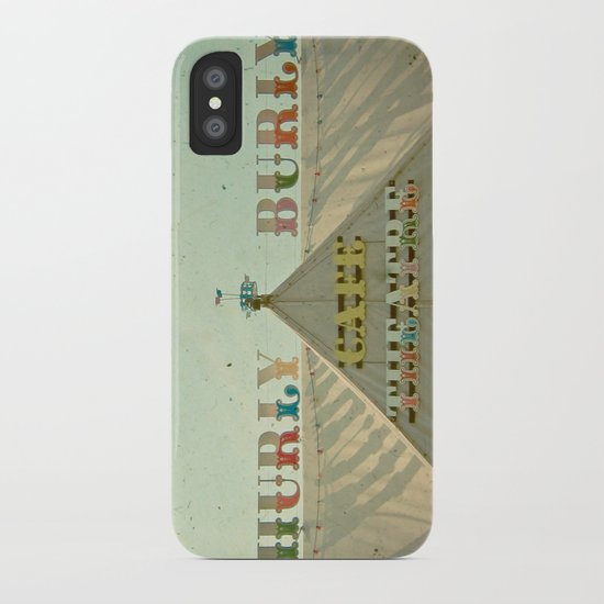 Hurly Burly iPhone Case