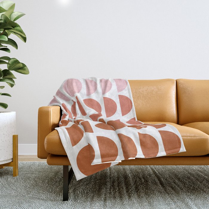 Terracotta sofa hotsell throws