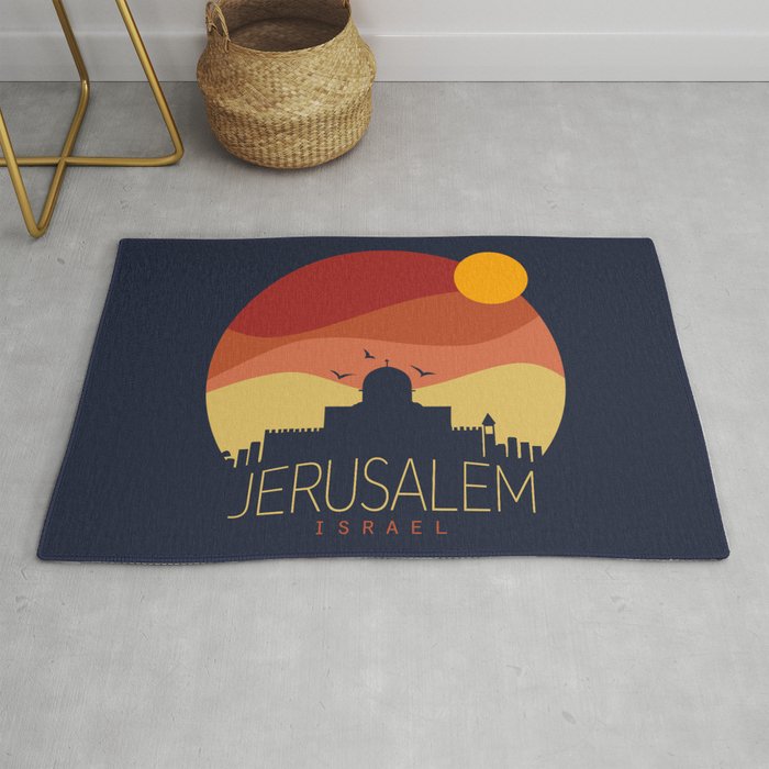 Israel Jerusalem Rug