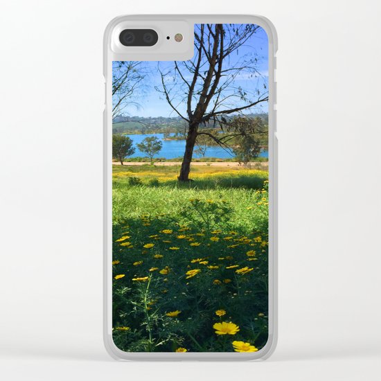 Springtime Comes to Lake Murray, La Mesa, CA Clear iPhone Case