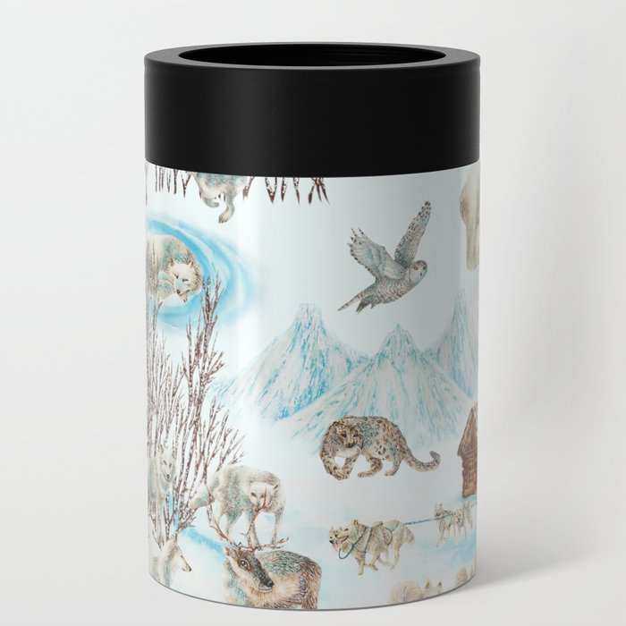 Winter Story Can Cooler