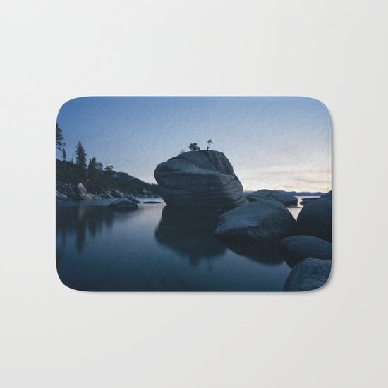 Rocks Landscape Boulder Bath Mat