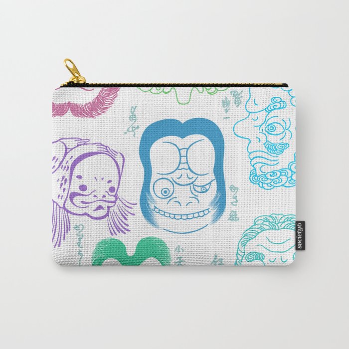 Joge-e: When Kawaii Wasn't a Thing in Japan Carry-All Pouch