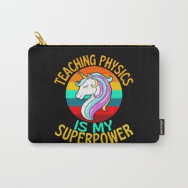 Teaching Physics My Superpower Unicorn Carry-All Pouch