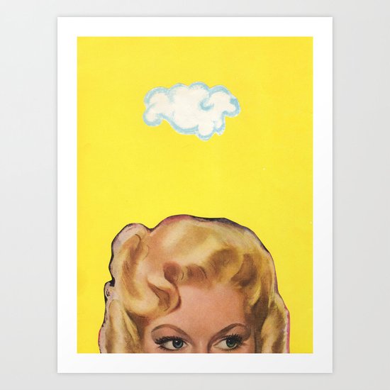 Partly Sunny Art Print