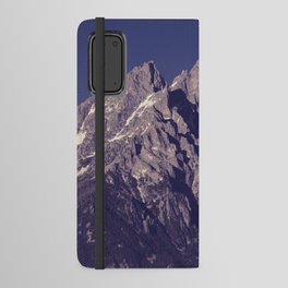 Grand Teton National Park Wyoming Mountain Peak Landscape Print Android Wallet Case