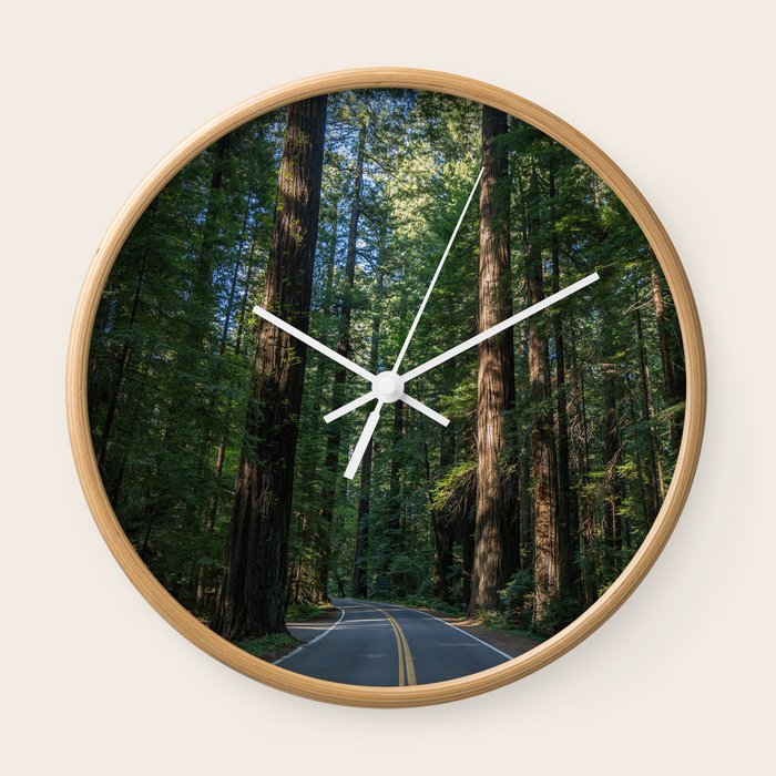 Avenue of the Giants Wall Clock