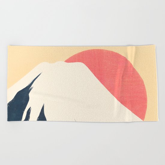 Dreams of Fuji Beach Towel