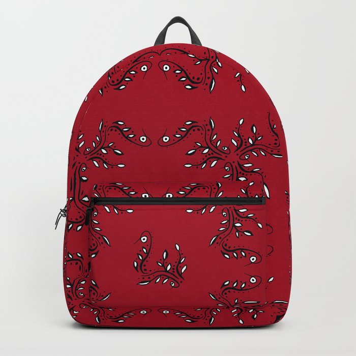 Red night Backpack