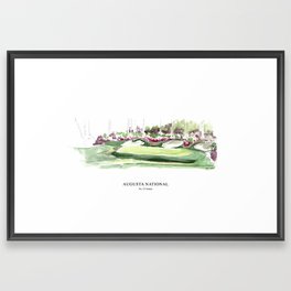 The Masters | Augusta No 13 Framed Art Print