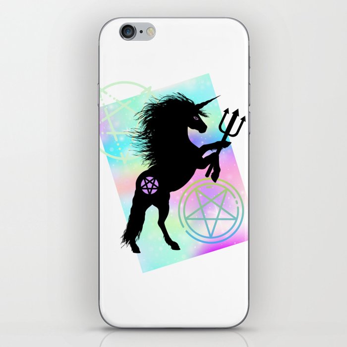 Satanic Unicorn iPhone Skin