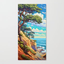 Torrey Coast Canvas Print