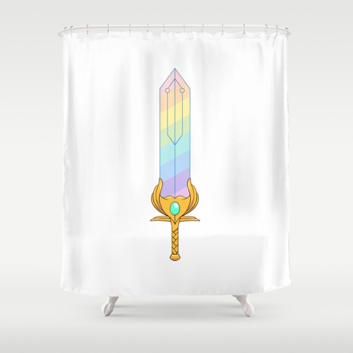 She-Ra Sword of Protection Shower Curtain