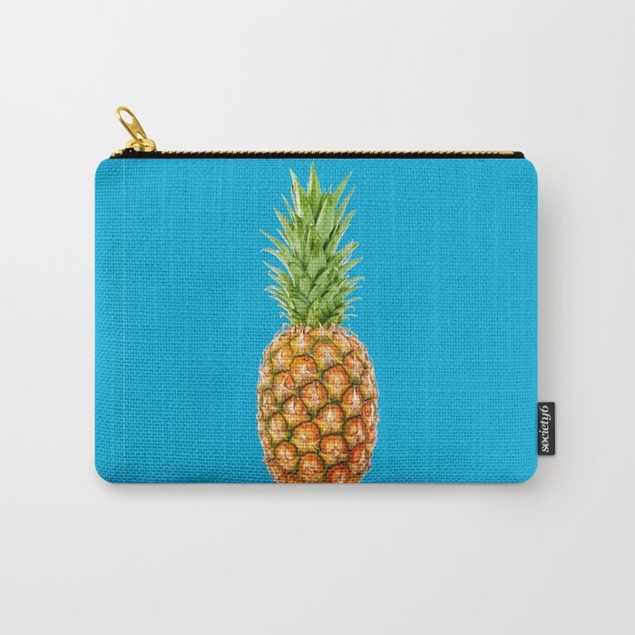 Tropical Pineapple Carry-All Pouch