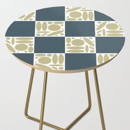 Geometric modern shapes checkerboard 19 Side Table