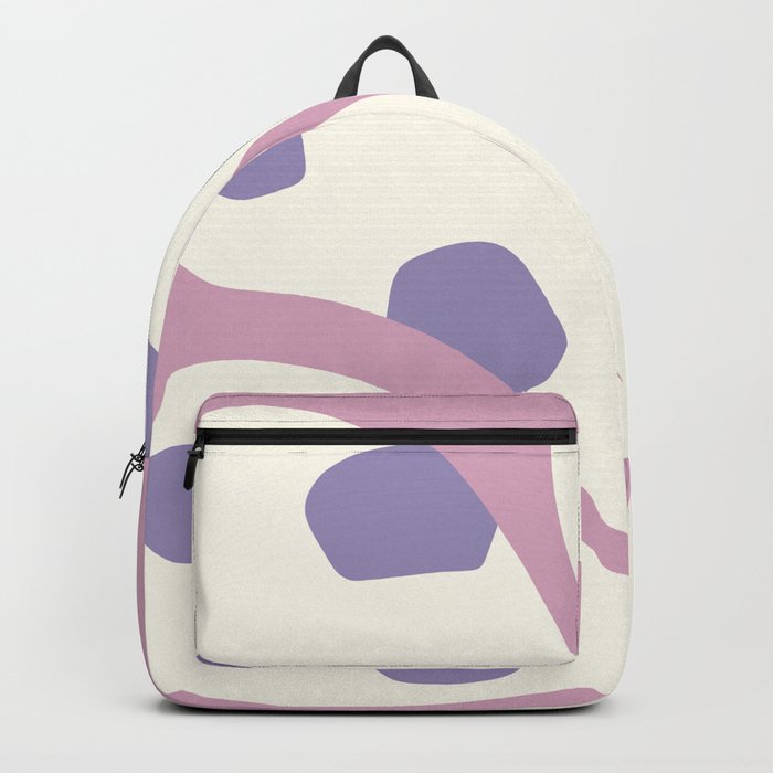 Spots patterned color leaves 2 Backpack