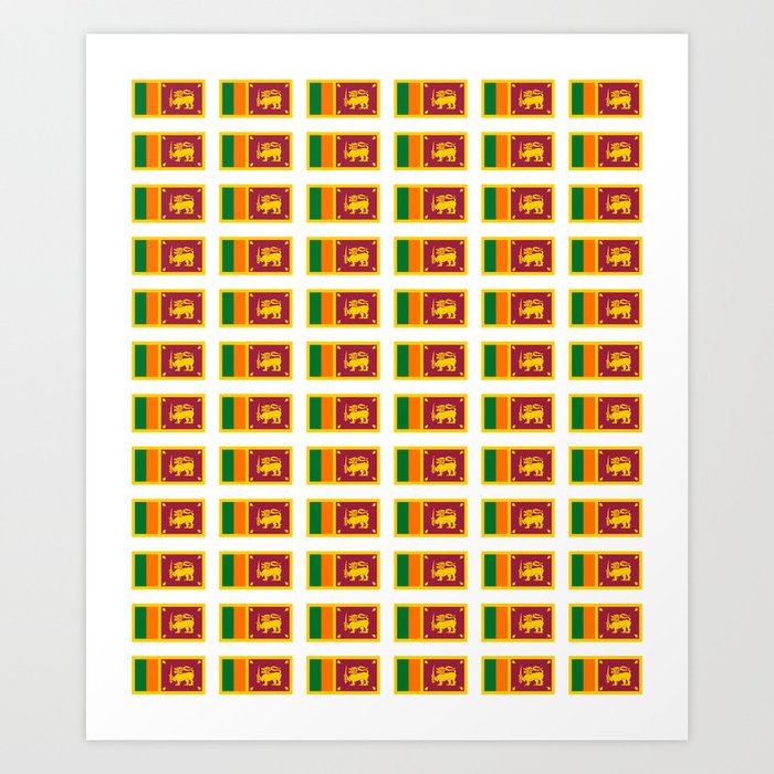 Flag Of Sri Lanka à· à¶» à¶½ à¶ à®à®²à® à® Ceylon Sri Lankan Sinhalese Sinhala Colombo Art Print By Oldking Society6 The army flag and crest sri lanka. flag of sri lanka à· à¶» à¶½ à¶ à®à®²à® à® ceylon sri lankan sinhalese sinhala colombo art print by oldking