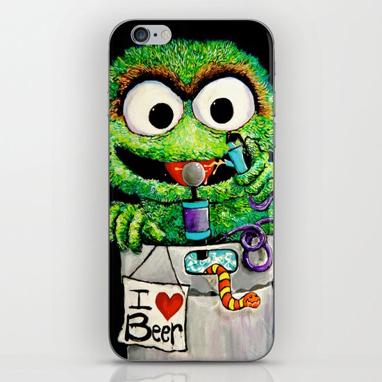 THE GROUCH iPhone & iPod Skin