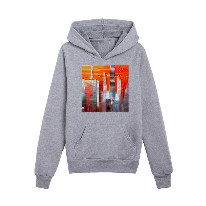 Summer in the City I Kids Pullover Hoodie