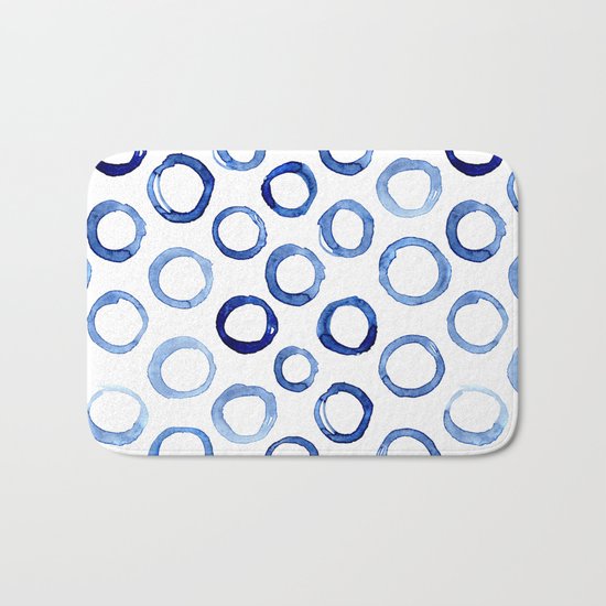 Watercolor vibes #2 Bath Mat