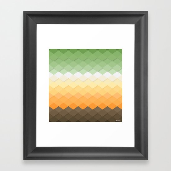 Zen Framed Art Print