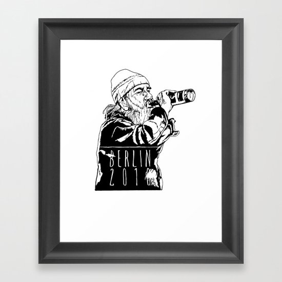 BERLIN 2010 Framed Art Print
