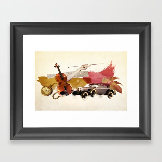 POCKET WATCH Framed Art Print