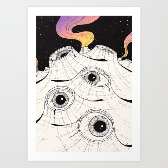 planets have ears Art Print