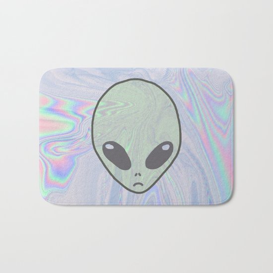 Alien Pastel Bath Mat