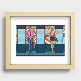 Commute Recessed Framed Print