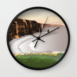 The Cliffs of Moher Wall Clock