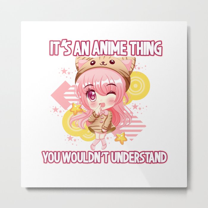 Chibi Anime Thing Cat Girl Otaku Manga Kawaii Gift Metal Print By Pubeast Society6 Hello, hope everyone is having a good day ⭐ this is the second chibi that i drew, based off of the maple sugar magic outfit from love nikki. chibi anime thing cat girl otaku manga kawaii gift metal print by pubeast