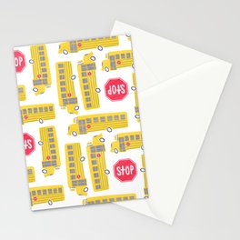 Bus Patten 2 Stationery Cards