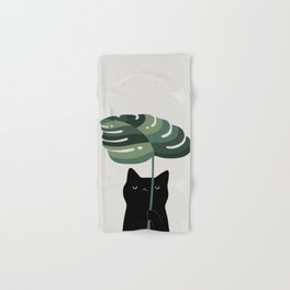 Cat and Plant 16 Hand & Bath Towel