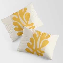 Sun Leaf 2: Matisse Edition | Mid Century Series Pillow Sham