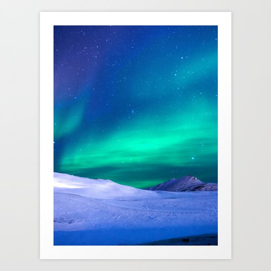 Northern Lights Art Print