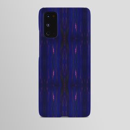 Pink Flame P Blue Android Case