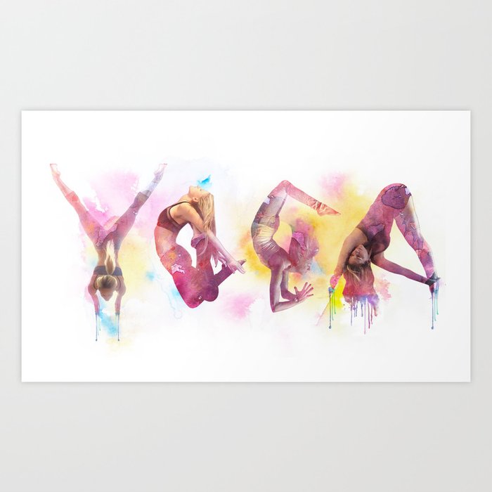 Yoga Art: Canvas Prints & Wall Art
