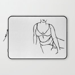Lean Into Loving Yourself Laptop Sleeve