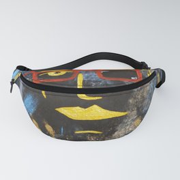 Unchain Fanny Pack | Guy, Acrylic, Abstract, Painting 