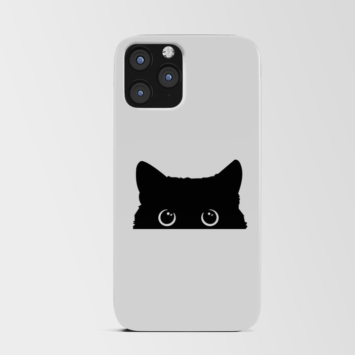 Peeking Cat  iPhone Card Case