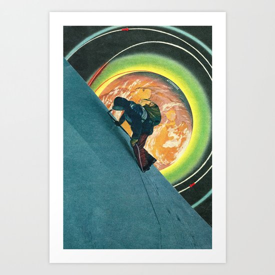 Punto di atterraggio Art Print
