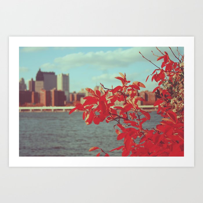 Autumn in New York Art Print