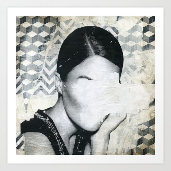 Torn 3 Art Print