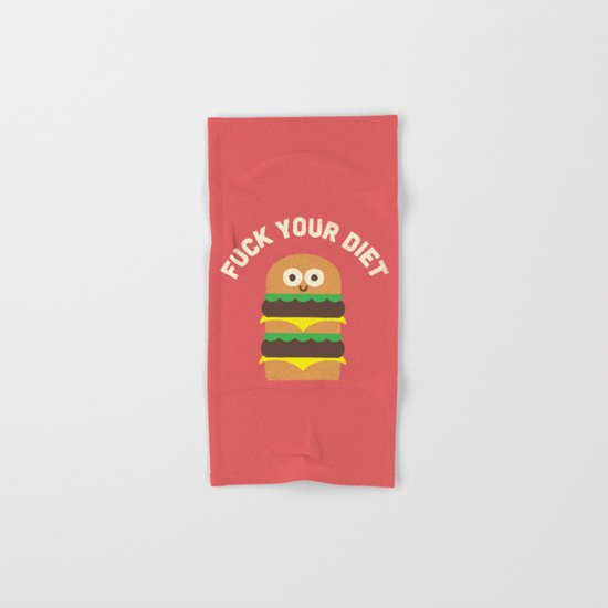 Discounting Calories Hand & Bath Towel