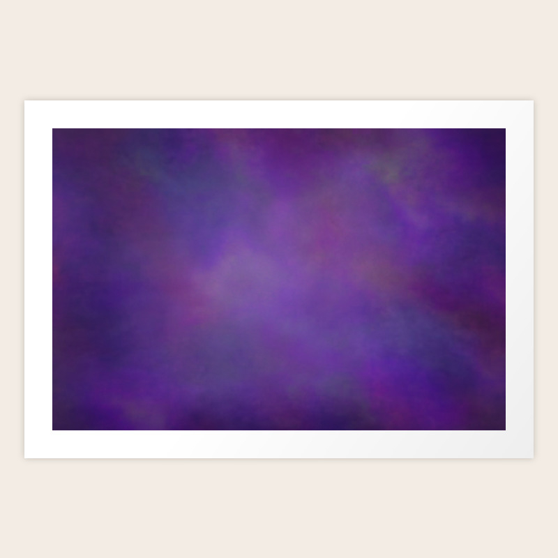 Abstract Soft Watercolor Gradient Ombre Blend 14 Dark Purple And