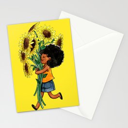 Sunflower Day Stationery Card