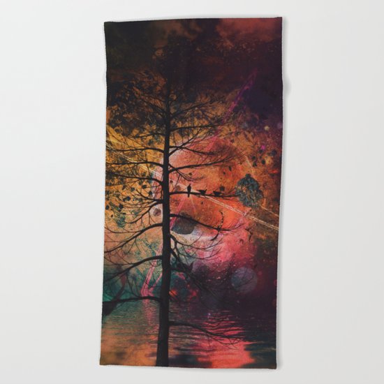 nyce vyww Beach Towel
