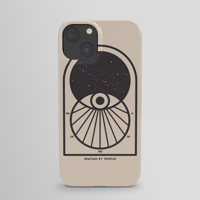 Space and Time iPhone Case